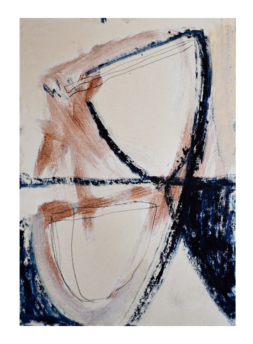 Abstract fine art painting by Esme Lansdowne